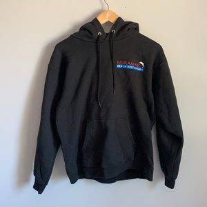 Black Half Moon Bay Restaurant Hoodie